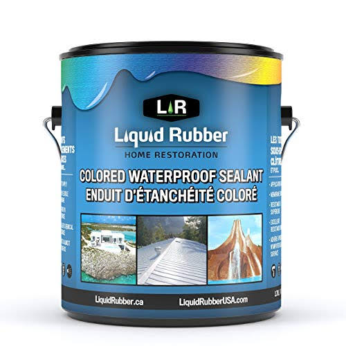 Color Waterproof Sealant - Indoor & Outdoor Coating - Easy To Apply - Water Based - Hunter Green, 1 Gallon